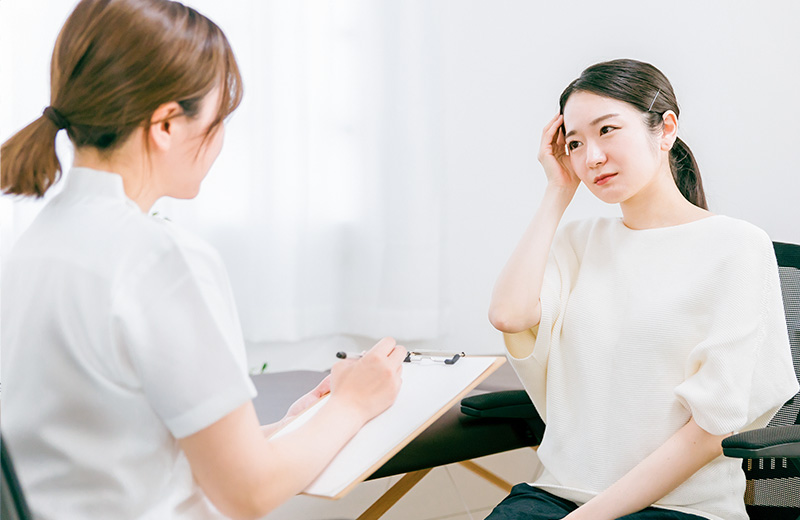 経験豊富な看護師によるスピーディな検査体制